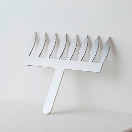 [51701433] PEIGNE À TREMPER DÉCOR "8 PLUMES DE 8 CM" MODÈLE "COMB"