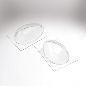 [08057817] 074124 PCB MOULES DEMI-OEUFS POUR 10 SUJETS 13,4X8,7 CM H.4 CM 20PCES ***S/CD***