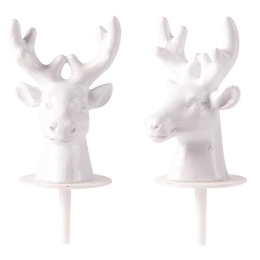 [08031643] *FF*1015164 TÊTE RENNE 4,5 CM 24 PCES