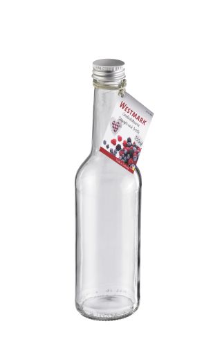 [56000578] WESTMARK SET VAN 6 GLAZEN FLESSEN 350ML SCHROEFDOP