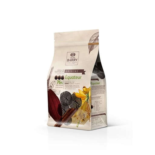 [03070519] *FF* BARRY CHD-Q76EQU-E1-U68 EQUATEUR NOIR 76% CALLETS 1KG