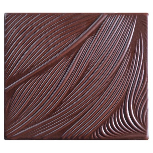 [08057525] 070386 PCB RECHTHOEKIGE UITEINDEN CN GEGOLFD 8,5X7,5 CM 75 STUKS ***S/CD***