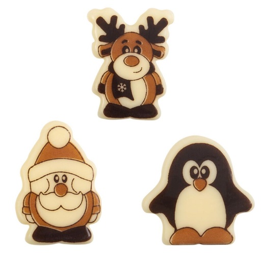 [08031612] 2014497 FIGURINES DE NOËL  3 X 4 CM 120 PCES