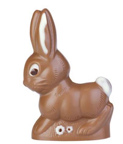 [70410338] 125 MM RUNNING RABBIT CHOCOLATE MOLD HB422A