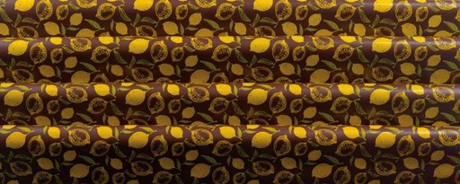 [08056833] 060848 PCB FEUILLES IMPRIMÉES LEMON 40X25 CM 17PCES ***S/CD***