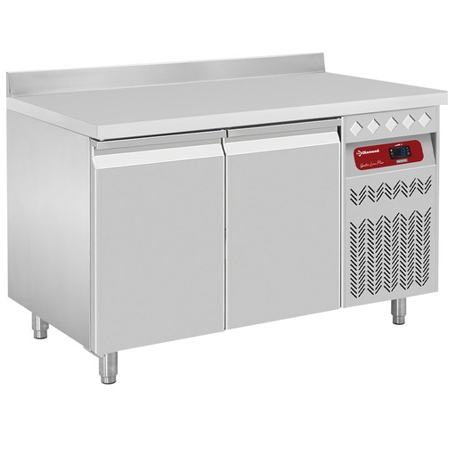 [32903023] DIAMOND WALL-MOUNTED FRIDGE TABLE WITH VENTILATED 2 DOORS GN 1/1 - 260L - DT131/P9A