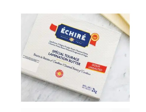 [00000567] + BEURRE DOUX ÉCHIRÉ CHARENTES AOP EN PLAQUE   5 X 2 KG