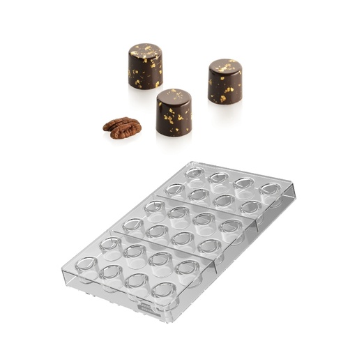 [00000622] SILIKOMART MOULE A PRALINES TRITAN CH046 CILINDRO 01 P N.24 Ø2,2CM H2,2CM