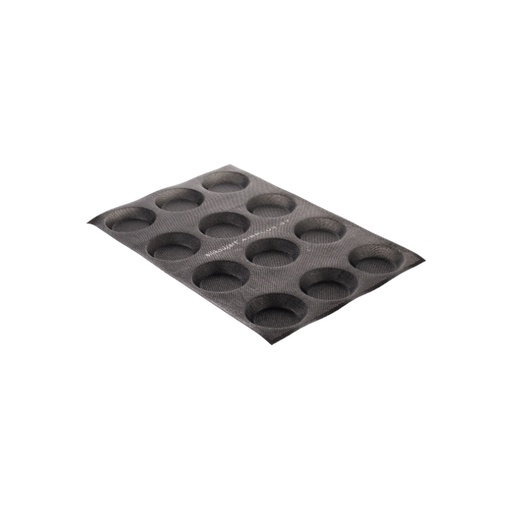 [00000642] SILIKOMART MOULE SILICONE 60/40 AIR PLUS 37 ROND N.12 Ø11CM H2CM