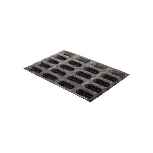 [00000646] SILIKOMART SILICONE MOLD 60/40 AIR PLUS 41 MINIPLUMCAKE N.20 12X5XH2CM