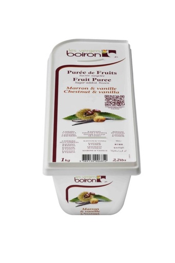 [02100083] BOIRON 685 GOURMET KASTANJEPUREE MET VANILLE 1KG