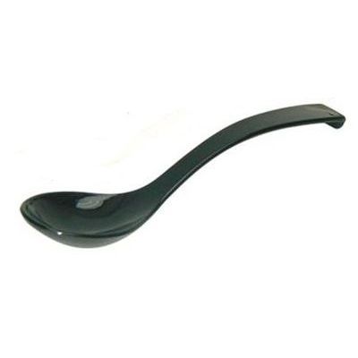 [57659430] BLACK CURVED APPETIZERS SPOON