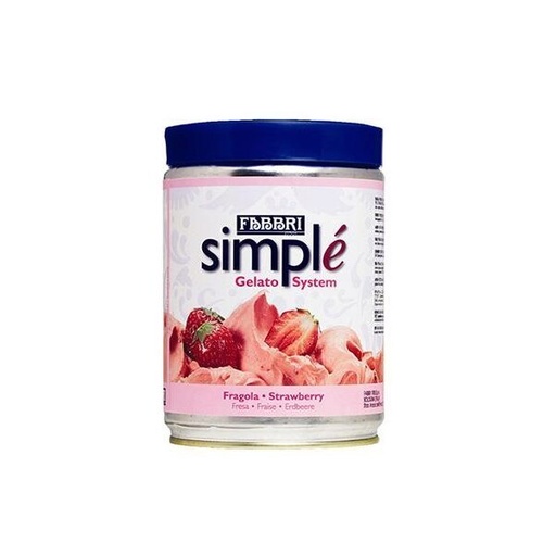 [07062124] FABBRI SIMPLE FRAISES 1.5KG
