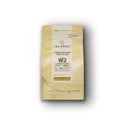 [03070542] CALLEBAUT W2-E1-U68 WIT 26% IN 1KG CALLETS