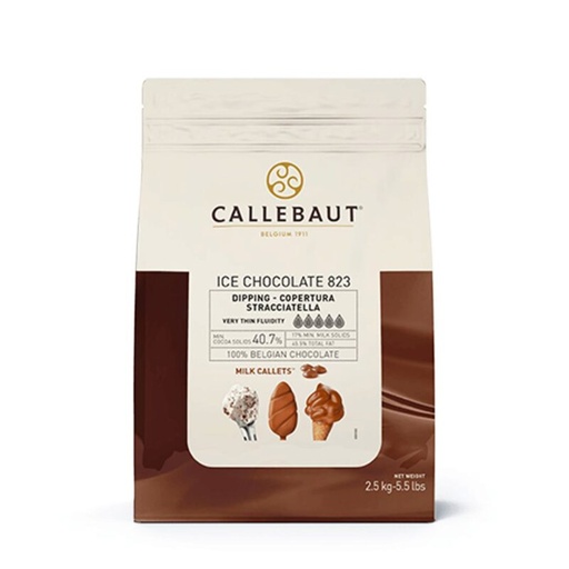 [08100156] CALLEBAUT ICE-45-MNV-552 CHOCOLAT AU LAIT 40% 2,5KG
